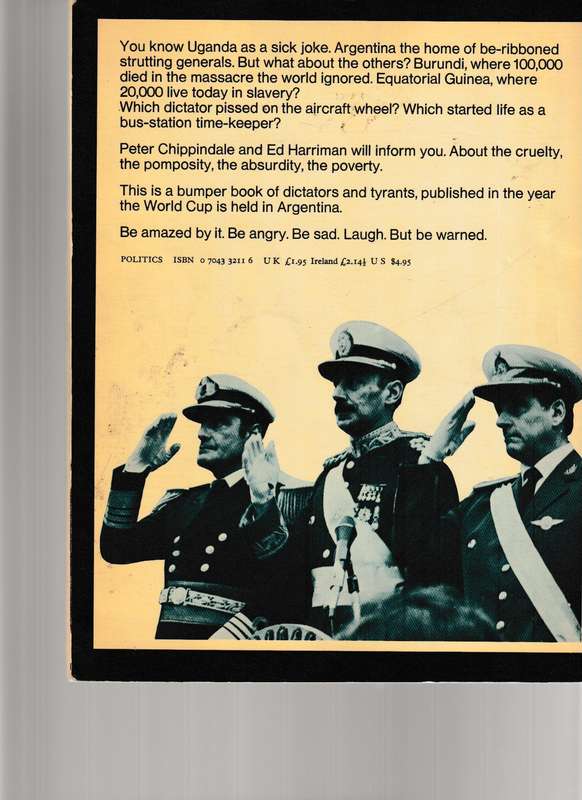 JUNTAS UNITED! WORLD DICTATORS' CUP SOUVENIR EDITION