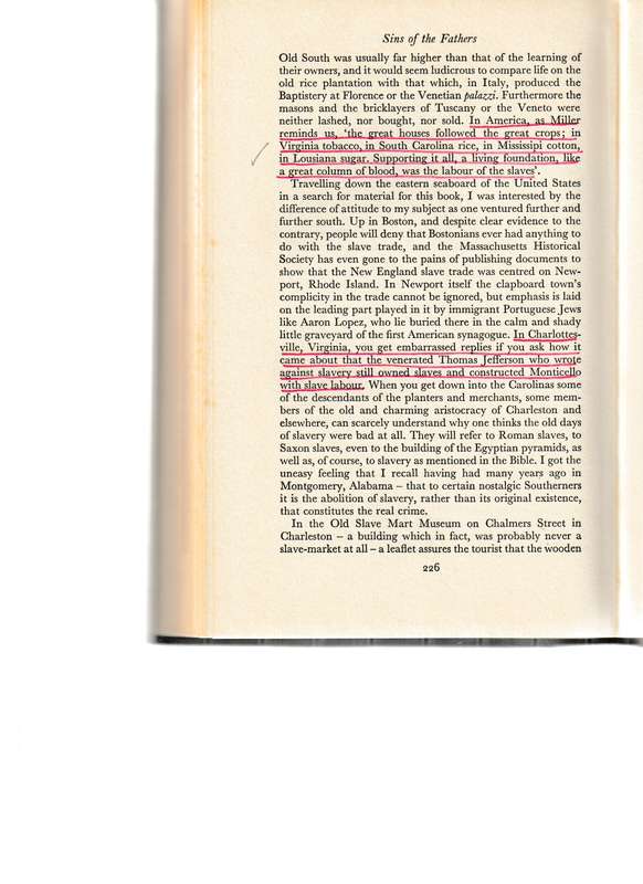 SINS OF THE FATHERS: STUDY OF THE ATLANTIC SLAVE TRADERS 1441-1807