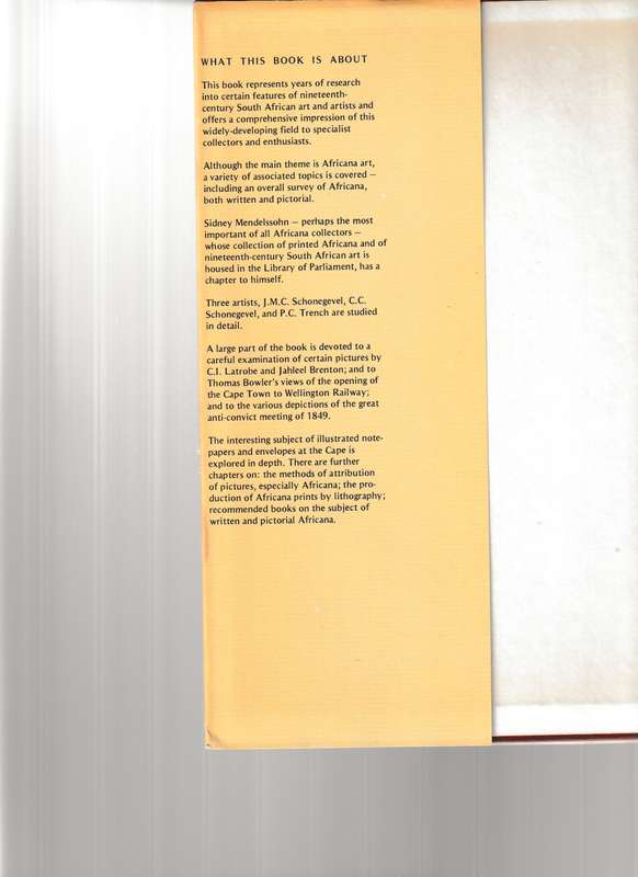 AFRICANA BOOKS AND PICTURES, A SELECTION OF PUBLISHED PAPERS