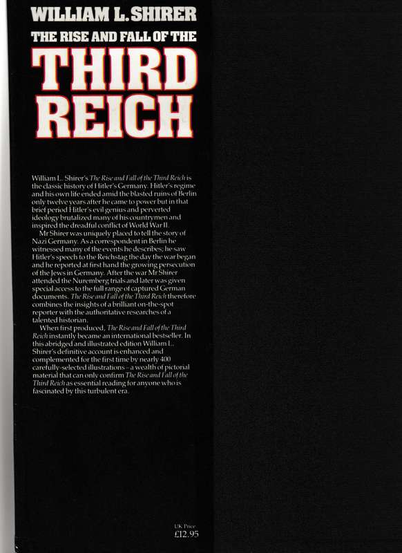 THE RISE AND FALL OF THE THIRD RICH