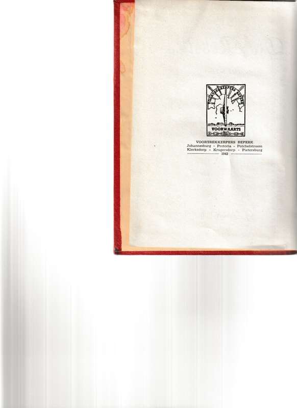 DIE REBELLIE 1914-1915 deur G.D Scholtz
