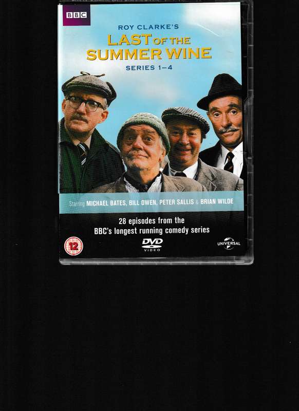 LAST OF THE SUMMER WINE SERIES 1-4 ON 28 DVD'S