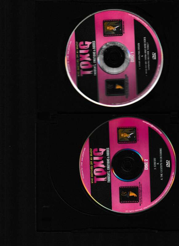 TOXIC THOUGHTS, EMOTIONS & BODIES by DR. CAROLINE LEAF 3 DISC DVD SET