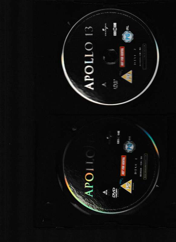 APOLLO 13 2 DISC SPECIAL EDITION DVD ON 2 DISCS.
