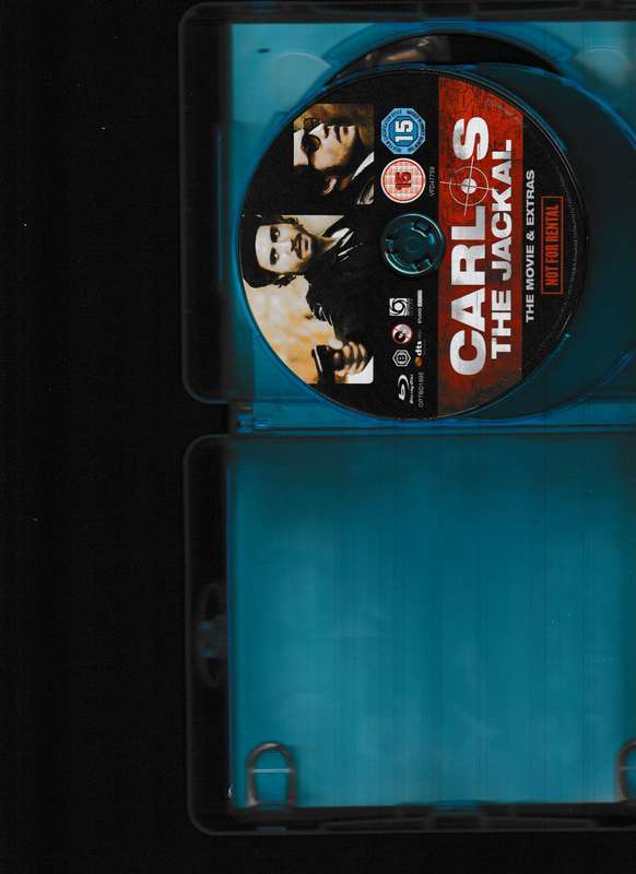 CARLOS THE JACKAL, THE MOVIE AND THE TRILOGY ON 3 BLU RAY DISCS
