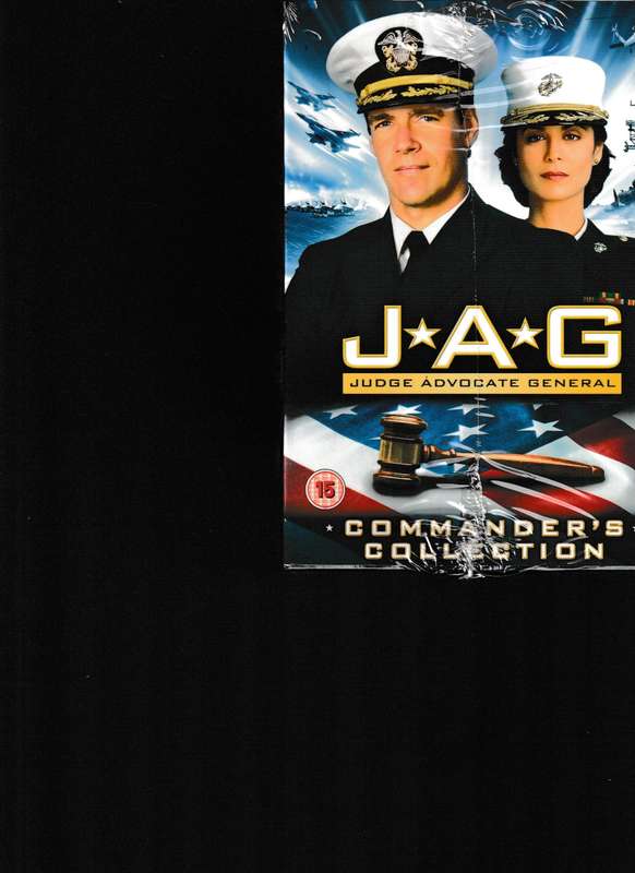 J.A.G JUDGE ADVOCATE GENERAL, COMMANDER'S SERIES ALL 10 SEASONS ON DVD 54 DISCS