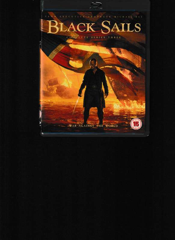 BLACK SAILS, COMPLETE SERIES 1,2 AND 3 ON BLU RAY