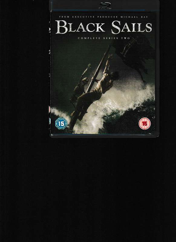 BLACK SAILS, COMPLETE SERIES 1,2 AND 3 ON BLU RAY