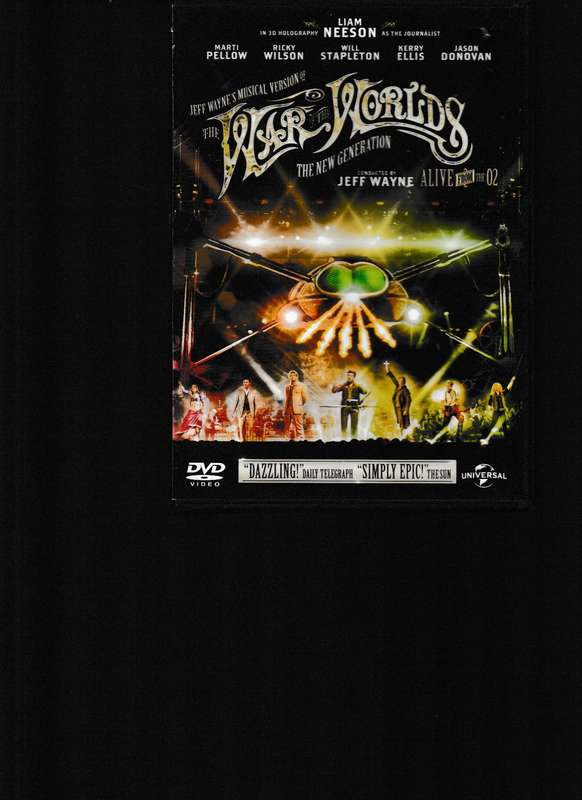 JEFF WAYNE'S MUSICAL VERSION OF WAR OF THE WORLDS