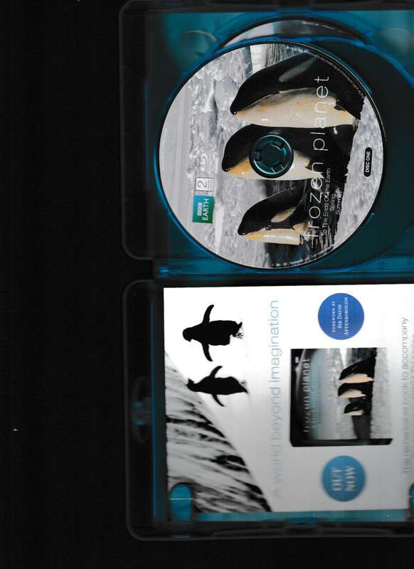 FROZEN PLANET, THE COMPLETE SERIES ON 3 BLU RAY DISCS