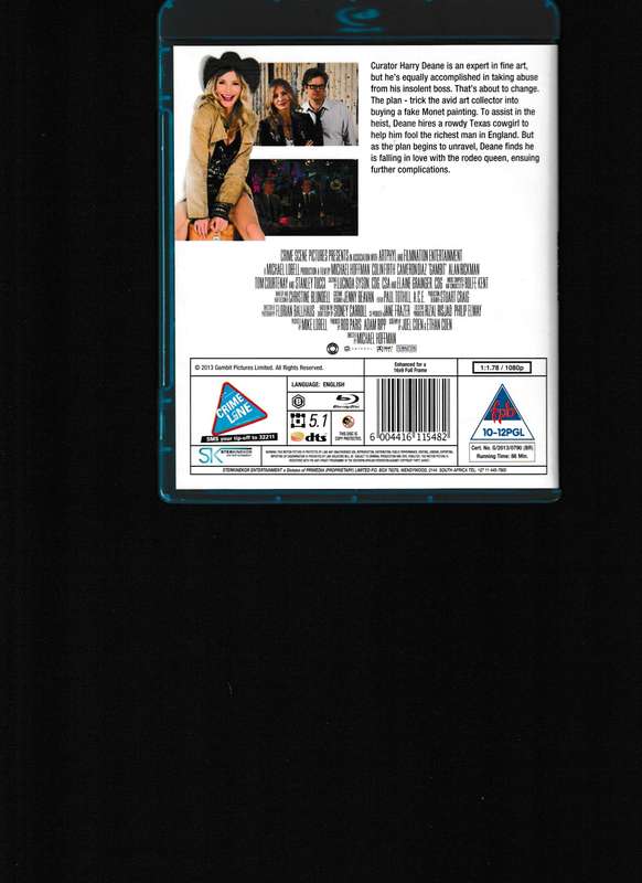 GAMBIT BLU RAY
