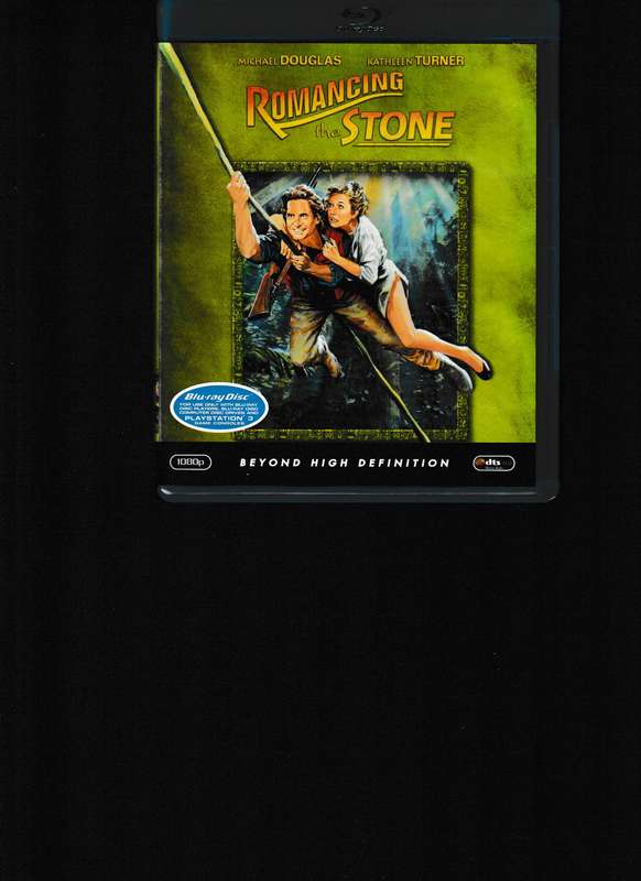 ROMANCING THE STONE BLU RAY
