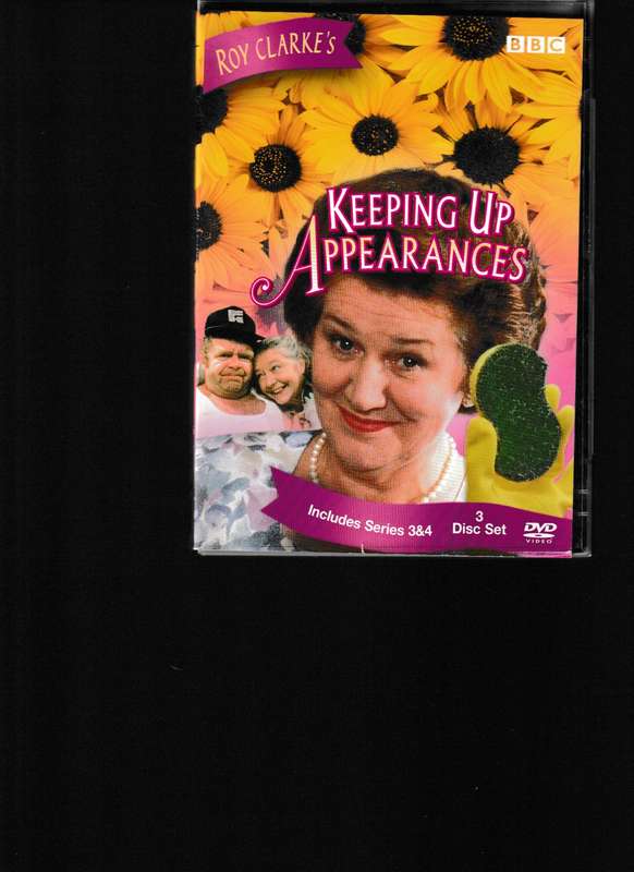 KEEPING UP APPEARANCES SERIES 3 & 4 DVD 3 DISC SET