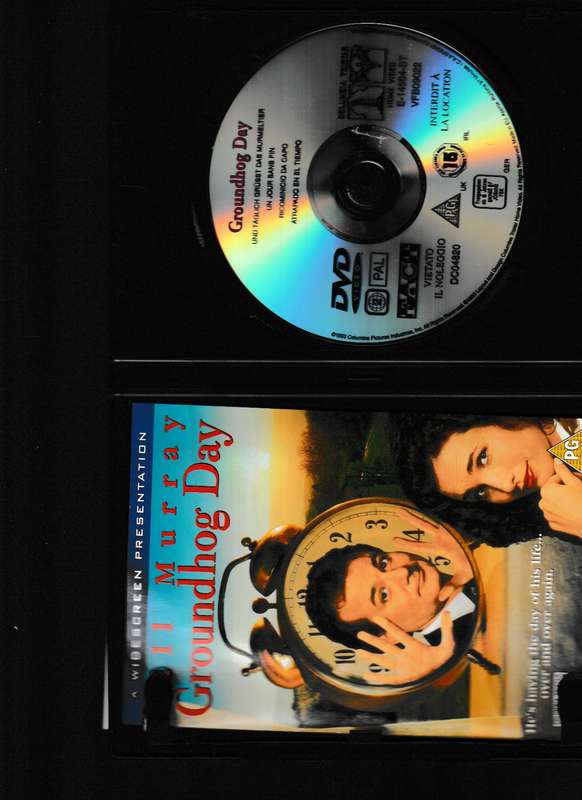 GROUNDHOG DAY DVD