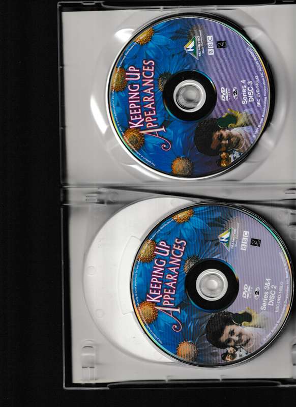 KEEPING UP APPEARANCES SERIES 3 & 4 DVD 3 DISC SET