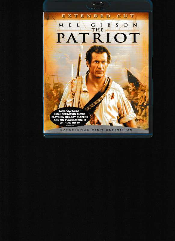 THE PATRIOT BLU RAY
