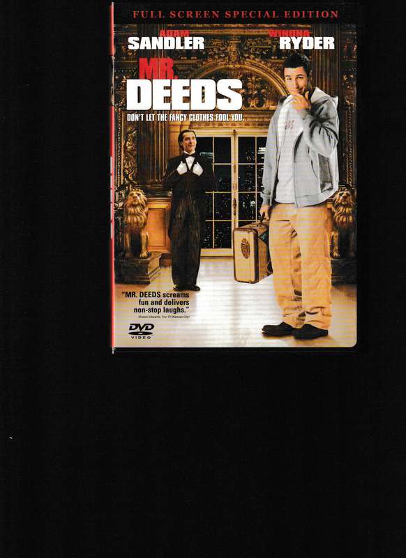 MR. DEEDS DVD