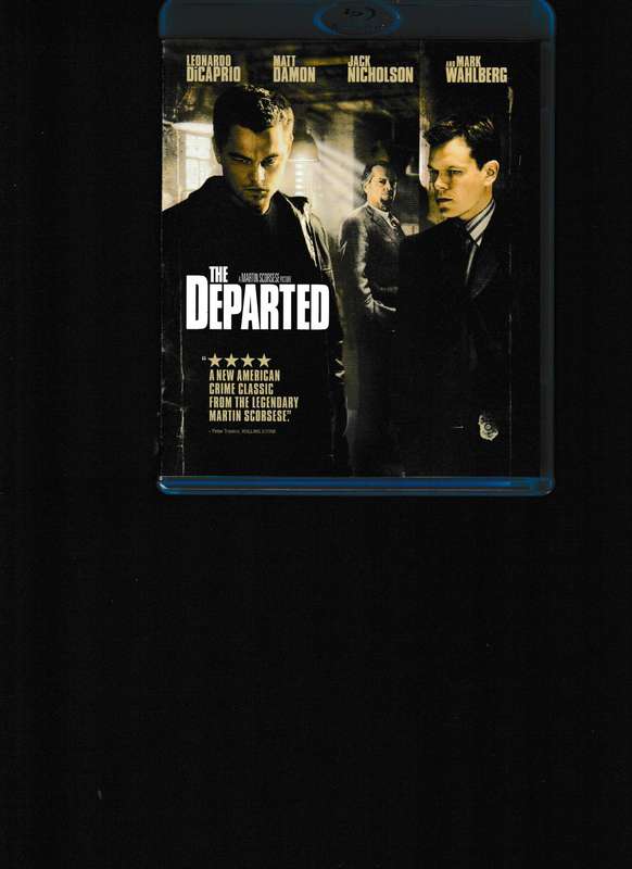 THE DEPARTED BLU RAY
