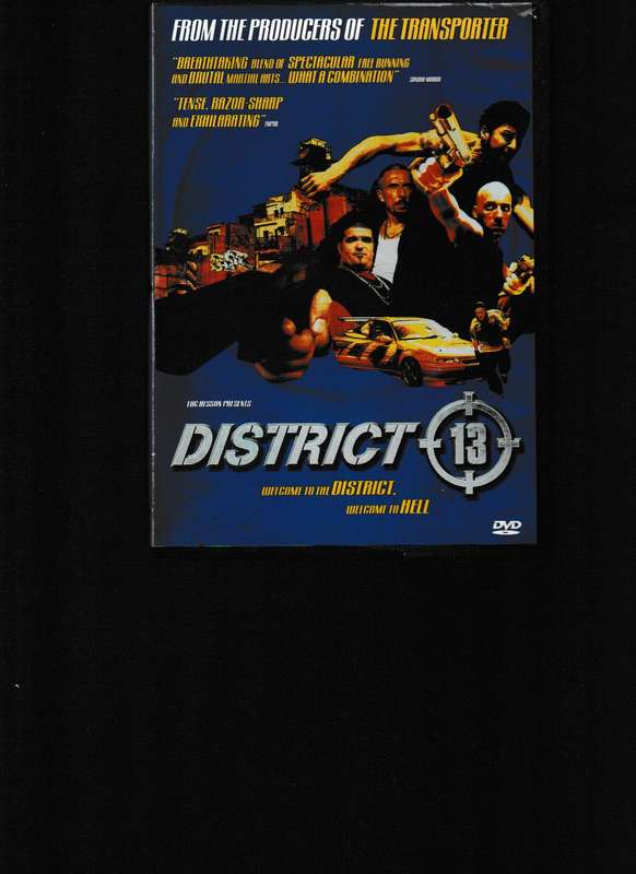 DISTRICT 13 2 SET DVD