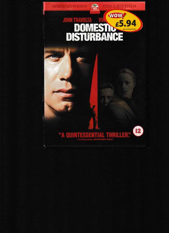 DOMESTIC DISTURBANCE DVD