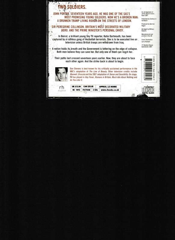 STRIKE BACK AUDIO BOOK CD'S