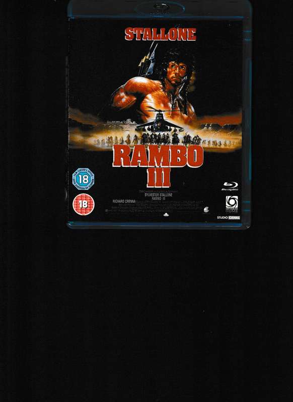 RAMBO III BLU RAY