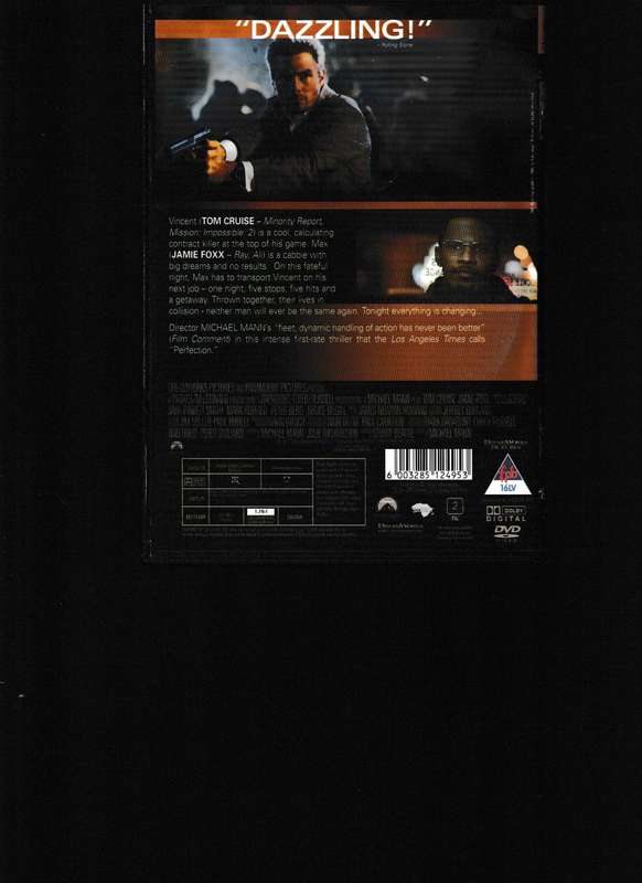 COLLATERAL DVD