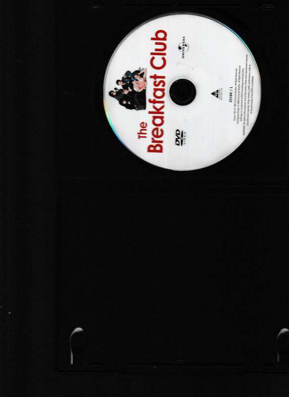 THE BREAKFAST CLUB DVD