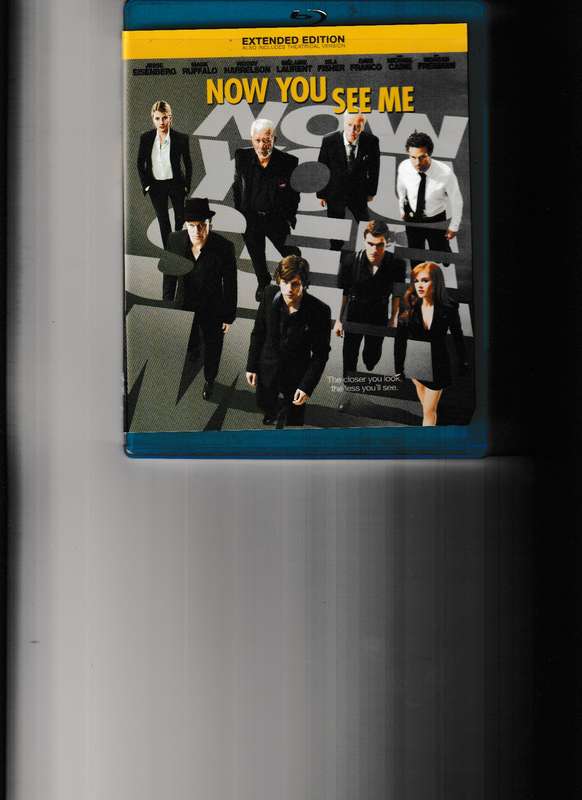 NOW YOU SEE ME BLU RAY