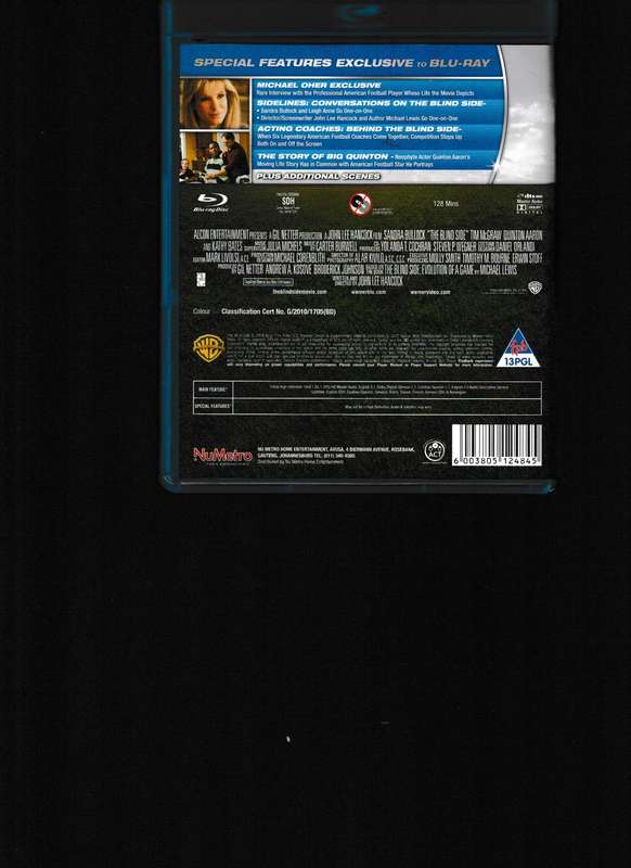 THE BLIND SIDE BLU RAY