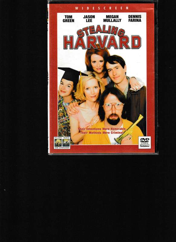 STEALING HARVARD DVD
