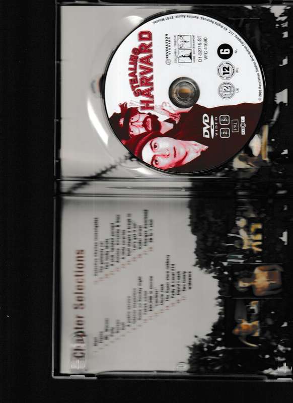 STEALING HARVARD DVD