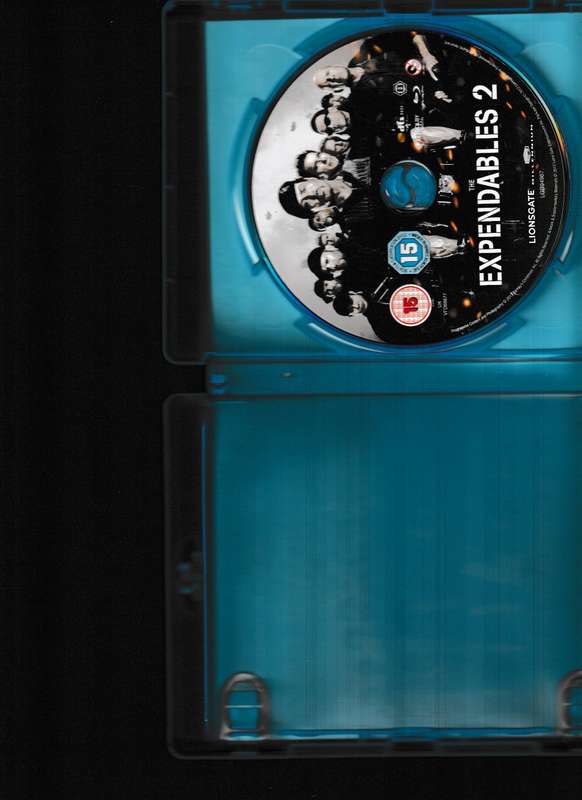 THE EXPENDABLES 2 BLU RAY