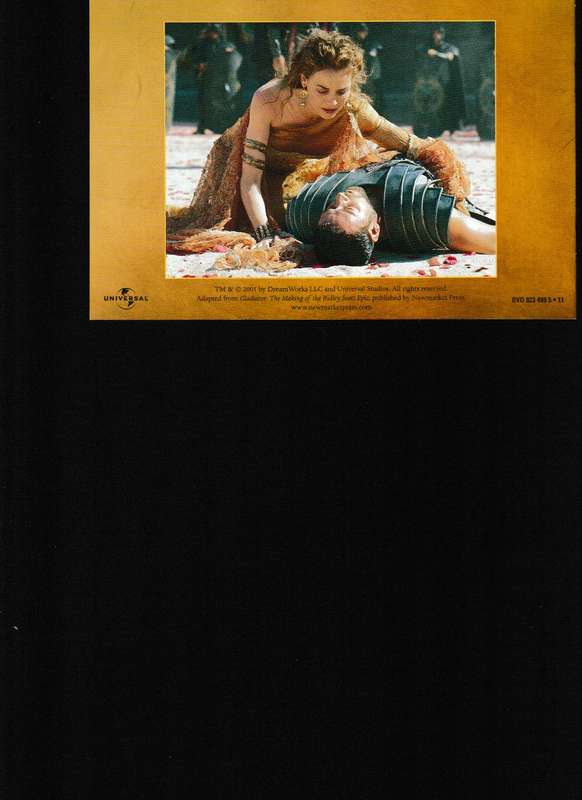 GLADIATOR 3 DVD EXTENDED SPECIAL EDITION IN SLIP CASE WITH BOOKLET