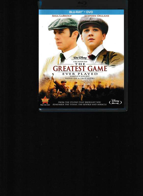 THE GRATEST GAME EVER PLAYED BLU RAY