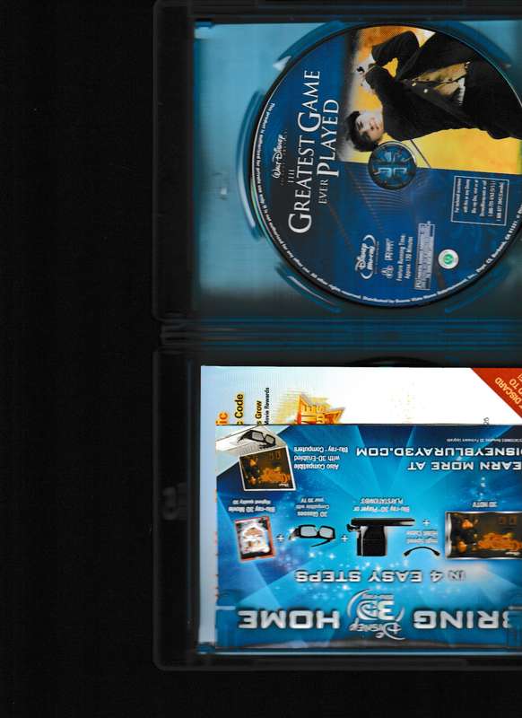 THE GRATEST GAME EVER PLAYED BLU RAY