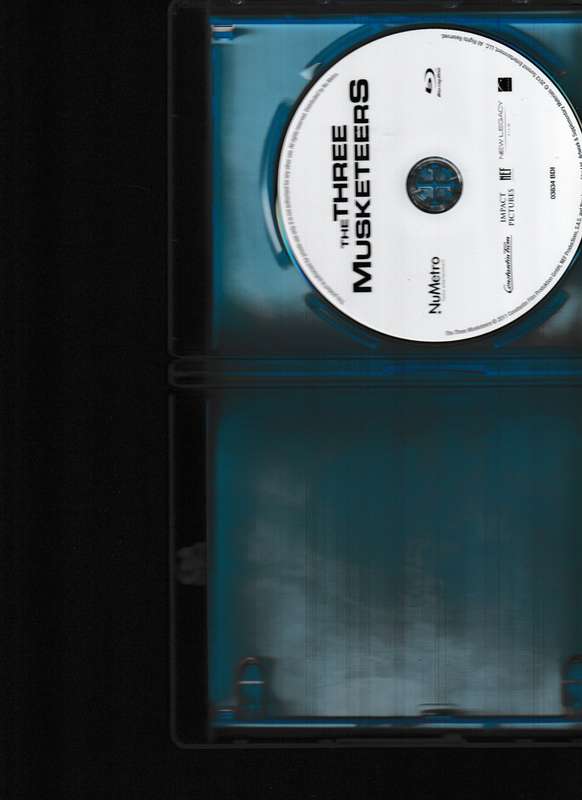 THE THREE MUSKETEERS BLU RAY