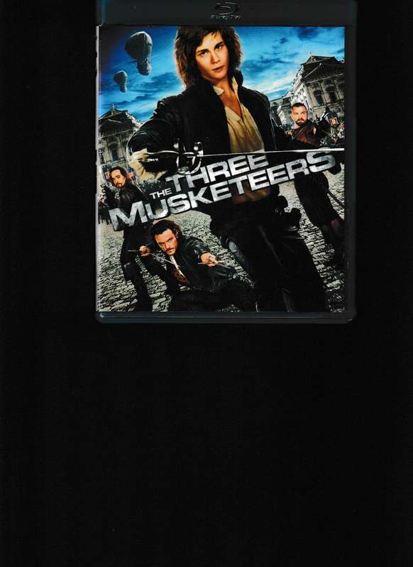 THE THREE MUSKETEERS BLU RAY