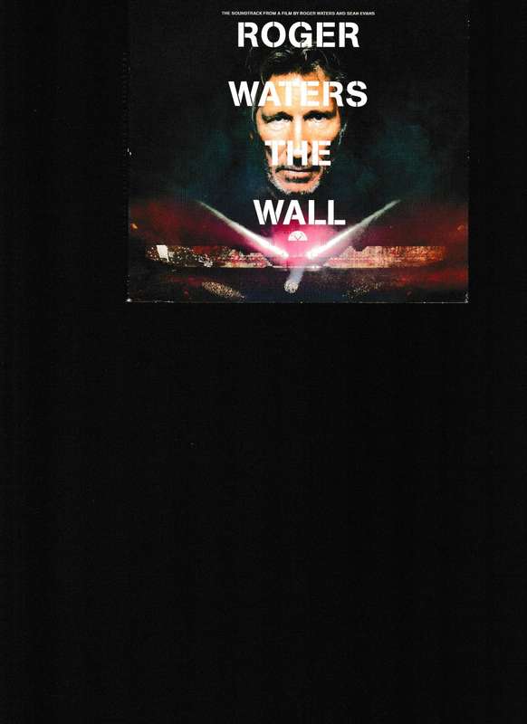 THE WALL, ROGER WATERS, DOUBLE CD PACK WITH BOOKLET