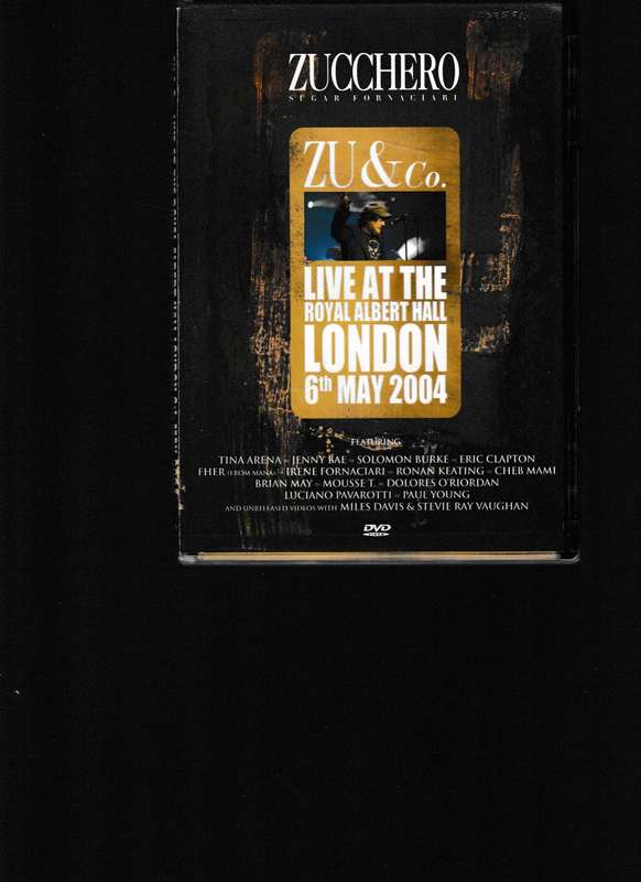 ZUCCHERO, LIFE AT THE ROYAL ALBERT HALL LONDON