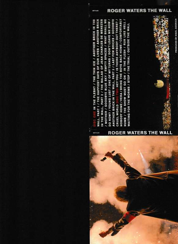 THE WALL, ROGER WATERS, DOUBLE CD PACK WITH BOOKLET