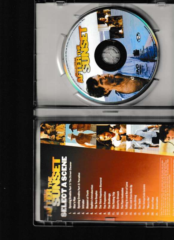AFTER THE SUNSET DVD