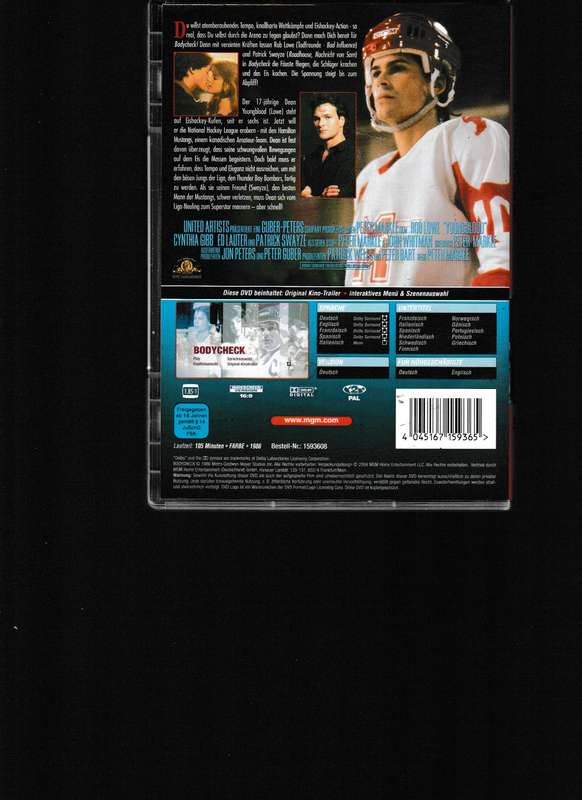 BODYCHECK  DVD