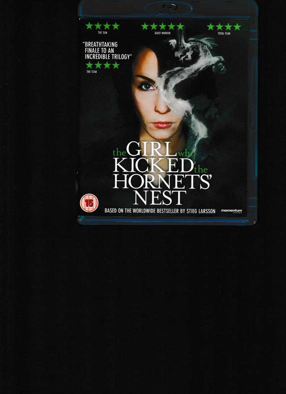 THE GIRL WHO KICKED THE HORNET'S NEST BLU RAY