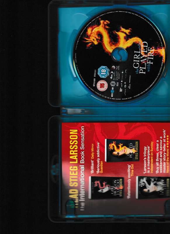 THE GIRL WHO PLAYED WITH FIRE BLU RAY