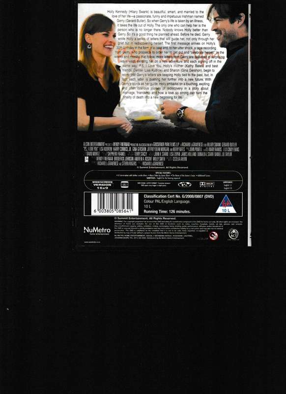 P.S. I LOVE YOU DVD