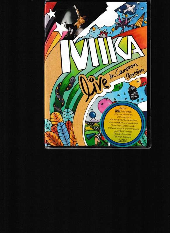 MIKA, LIVE IN CARTOON MOTION DVD