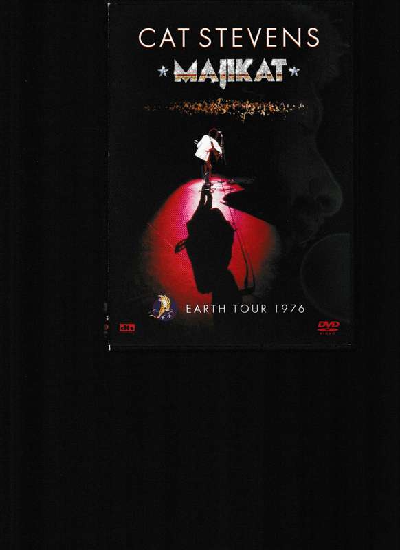 CAT STEVENS, MAJIKAT EARTH TOUR 1976  DVD WITH BOOKLET