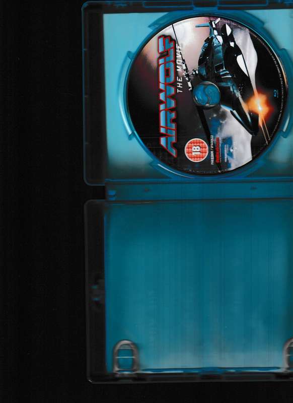 AIRWOLF, THE MOVIE BLU RAY