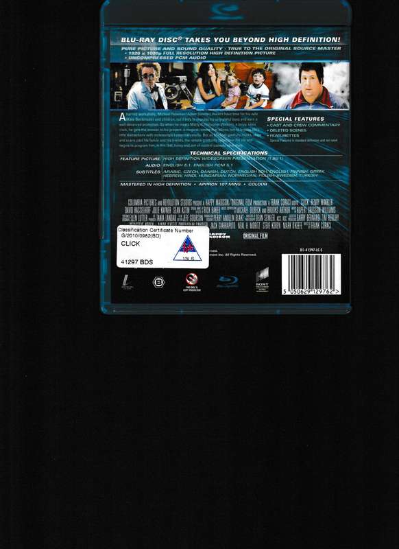 CLICK BLU RAY